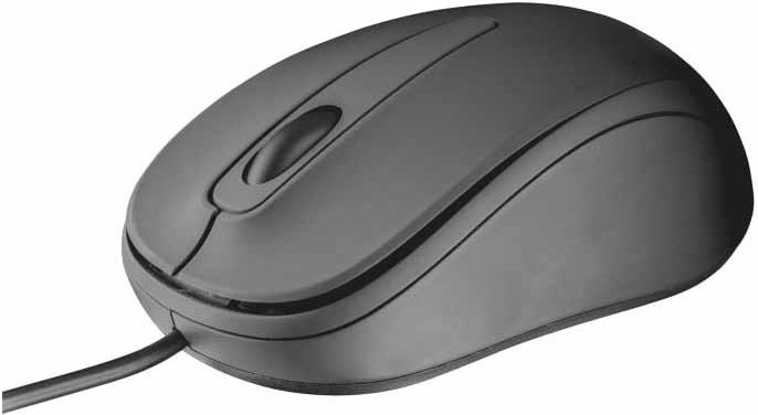 TRUST Mouse ottico Trust Ziva compatto 3 tasti wireless nero